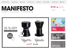 Tablet Screenshot of manifestoweb.com